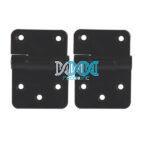 Canopy Hinge Powder Coat Black Set