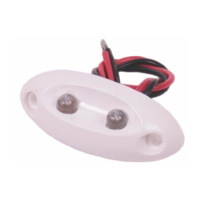 Courtesy Light Oval 2 Leds 4 Lumens White