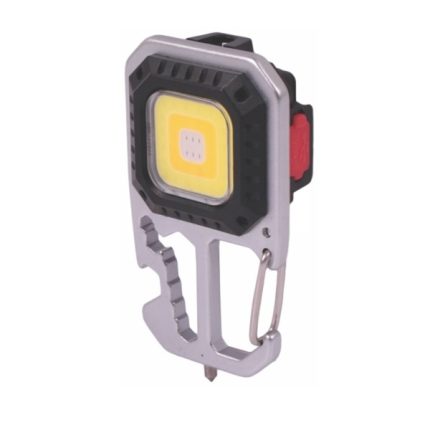 Multi Tool LED Torch – Rechargeable 4 in 1 Keychain 1 600LM 7 Light Modes