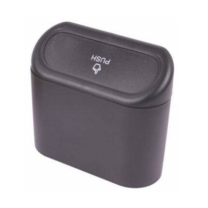 Car Trash Bin W/Lid W-50mm L-255mm H-140mm