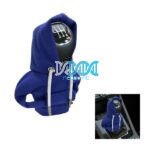 Car Gear Shift Hoodie Cover Blue