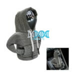 Car Gear Shift Hoodie Cover Grey