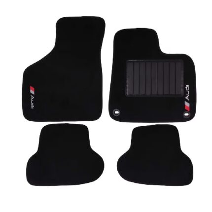 Carpet Set Audi A3 8P Black 4 Piece