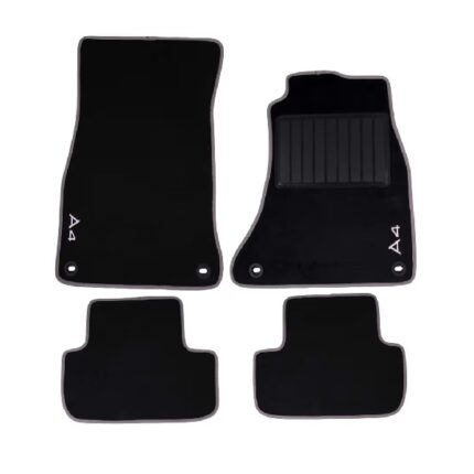 Carpet Set Audi A4 Black 4 Piece