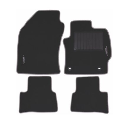 Carpet Set Corolla Cross Black 4 Piece