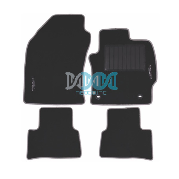 NEO-17609 Carpet Set Toyota Corolla Cross Black 4 Piece