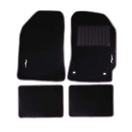 Carpet Set Ford Figo Black 4 Piece