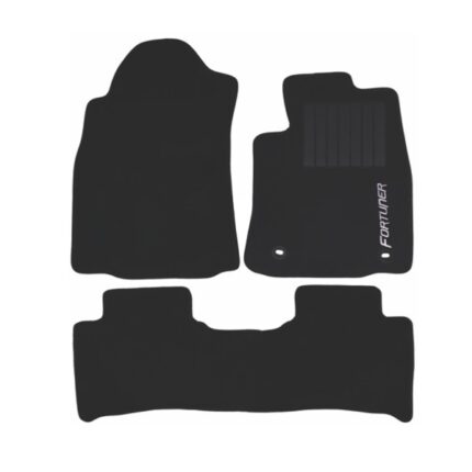 Carpet Set Fortuner GD6 Black 4 Piece