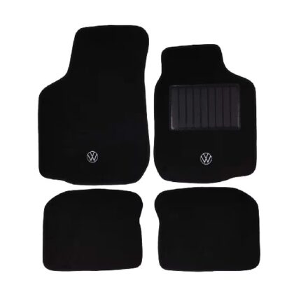 Carpet Set Golf / Jetta 2 Black 4 Piece