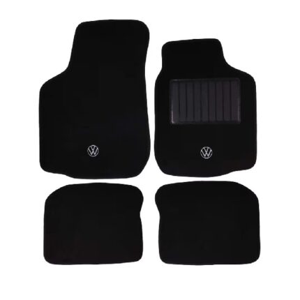 Carpet Set Golf / Jetta 4 Black 4 Piece