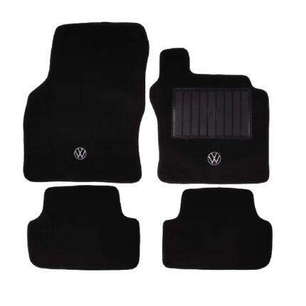 Carpet Set Golf 7 Black 4 Piece