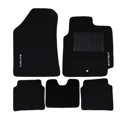 Carpet Set Hyundai Exter Black 4 Piece