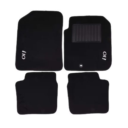 Carpet Set Hyundai I10 Black 4 Piece