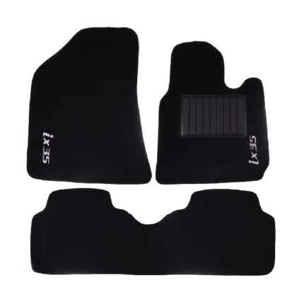 Carpet Set Hyundai Ix35 Black 4 Piece