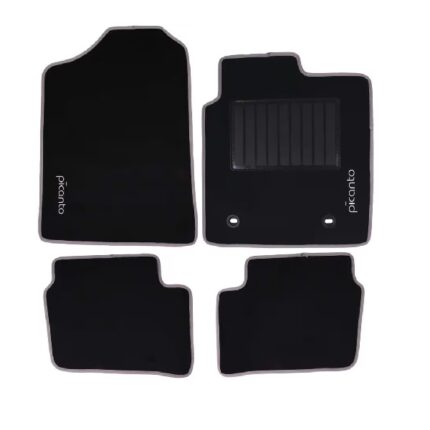 Carpet Set Kia Picanto Black 4 Piece
