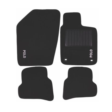 Carpet Set Polo 6/Vivo Black 4 Piece