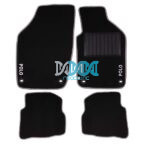 Carpet Set Volkswagen Polo 9N Black 4 Piece
