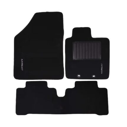 Carpet Set Toyota Starlet Black 4 Piece