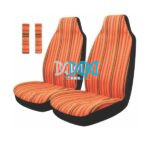 Car Seat Covers Covers Front Multi-Color Stripe