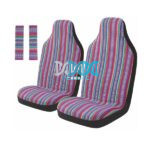Car Seat Covers Covers Front Multi-Color Stripe