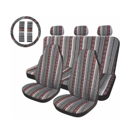 Car Seat Covers Covers Multi-Color Stripe