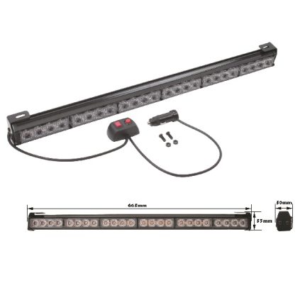 Bar Lamp Yellow One Side 1W -24 Leds- 66X5X5cm