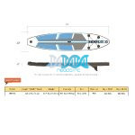 Seaflo Inflatable Stand Up Paddle Board Set - 150 kg Capacity
