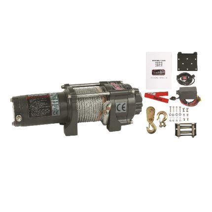3500LB 12V Winch With Synthetic Rope 5mm 5200lbs(2358kg)