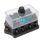 Blade Fuse Box With 4 Fuse Capacity.