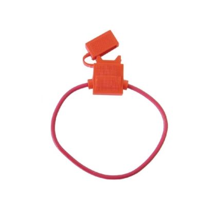 Fuse Holder Water Proof Inline Red Rating 30AMp