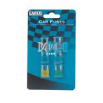 Fuse Set 6Pc Mini Plug-In Carded