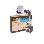 Dial Indicator With Magnetic Stands Range 0-10mm Graduation 0.01mm Black Aluminum
