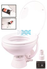 Seaflo Electric 12V Regular Marine Toilet White