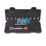 1/4 Drive Torque Wrench Set With 13 Pieces Set Adjustable Torque Wrench 5-25Nm