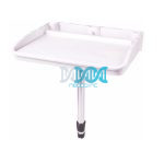 Seaflo Boat Bait/Fillet Table 460X373mm Pole =486mm Pp Board With Aluminium Pole