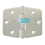 Door Hinge 75X75mm 316 Stainless Steel