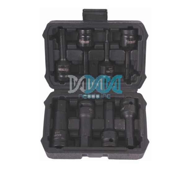 NEO-17831 Hex Bit SockSet Impact 1/4 Drive (H) 8 Pieces