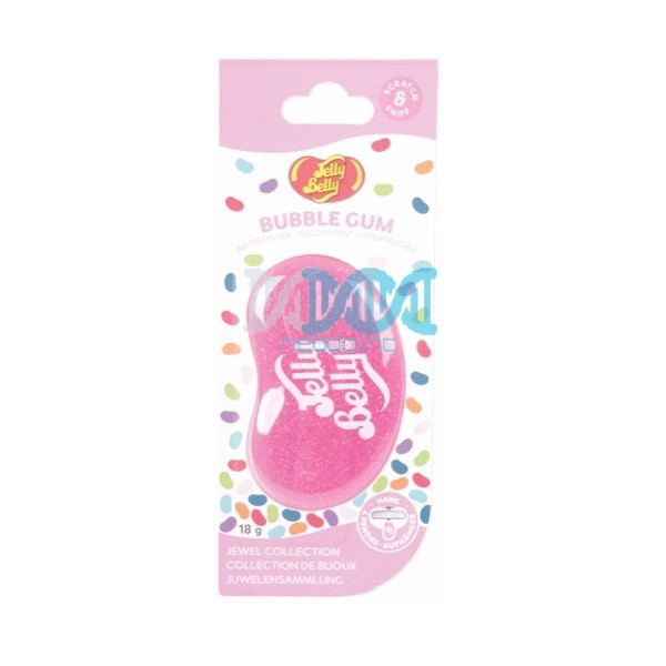 NEO-17850 Jelly Belly Air Freshener- Bubblegum Flavour