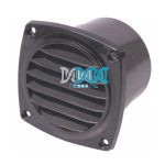 Seaflo Louvered Air Vent 93.5X93.35X69.5 Black Abs