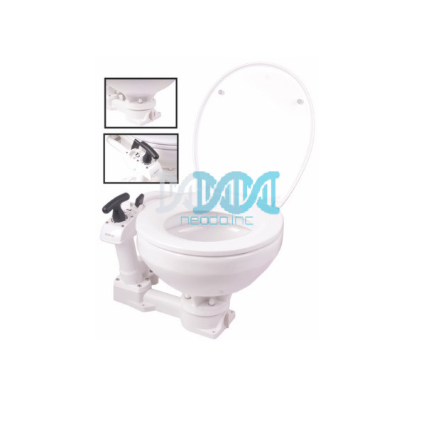 NEO-17871 Seaflo Manual Marine Toilet White