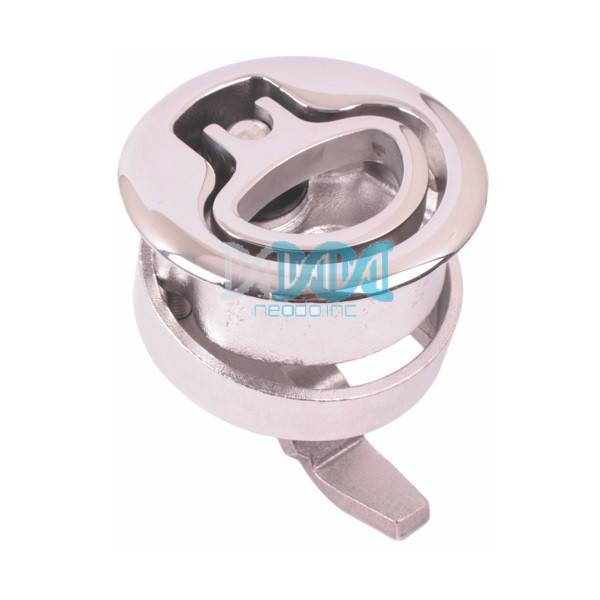 NEO-17927 Pull Slam Latch Flush 316 Stainless Steel Cut Out 50mm D=62mm
