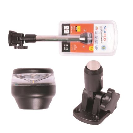 All Round Lamp Led 247mm 10-30V 1 Piece Adjustable Mounting Base