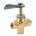 Fuel Valve 3 Way Brass 6mm