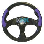 350mm - Pvc Steering Wheel Blue