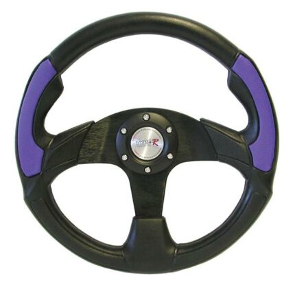 350mm - Pvc Steering Wheel Blue