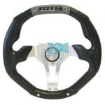 350mm Pvc Steering Wheel - Grey