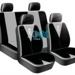 Seat Cover 8 Piece Grey Dragon Master