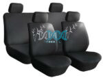 Seat Cover 8 Piece Black X-Trend