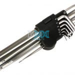 9 Piece Ball Point Hex Key Wrench