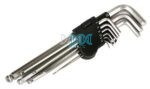 9 Piece Ball Point Hex Key Wrench